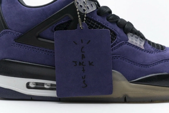 Cheap EP AJ4-766302 AJ4-766302 Travis Scott Purple Retro Air x Jordan 4 1229